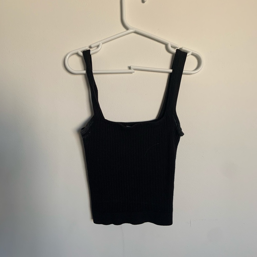 Garage black tank